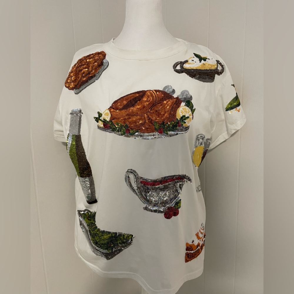 Queen of Sparkle holiday dinner t shirt